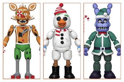 Funko • Five Nights at Freddy's Holiday • Bonnie - Chica - Foxy • Figura de acción (3) Foto 1 de 4