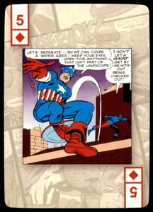 Tarjetas de póquer 2013 "Separemos". Cómic Inglés #5 DIAMANTES - Imagen 1 de 2