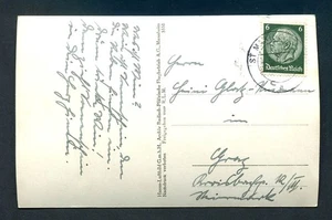 German Reich WW II : Nice postal air picture card from 1938 - St. Martin - used - Picture 1 of 2