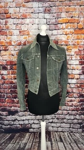 Vintage 60s Levi’s Big E Corduroy Dark Green Wrangler Lee Real McCoys - Picture 1 of 4