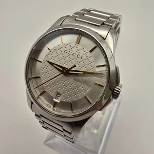 RELOJ SUIZO GUCCI 126.5 ACERO INOXIDABLE CUARZO DAMAS CON ESFERA DE DISEÑO GUCCI. - Imagen 1 de 24