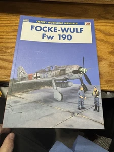 Osprey manual de modelado #20 Focke Wulf Fw 190 - Imagen 1 de 1