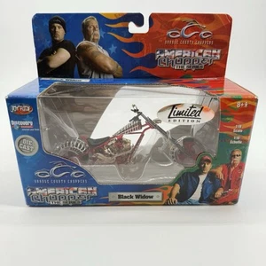 Joy Ride 2004 Orange County Choppers Red Black Widow 1:18 American Chopper - Picture 1 of 10