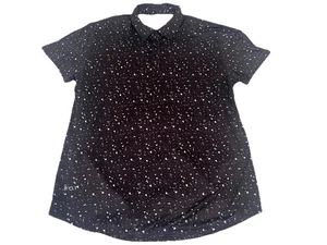 BYLT Premium Basics Golf Performance Polo Mens Sz M Paint Splat Pattern - Picture 1 of 6