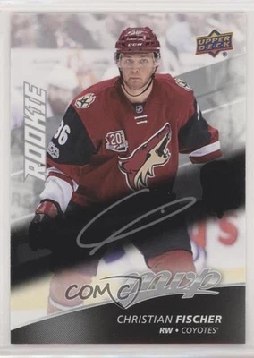 2017-18 MVP High Series Rookies Silver Script Christian Fischer #239 Rookie RC - Image 1 of 2
