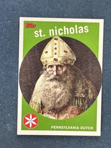 2007 Topps Santa Claus #4 St. Nicholas 1959 Topps 26869 - Foto 1 di 2