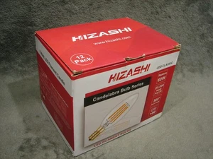 12 NEW Candelabra 6W E12 LED Light Bulbs Dimmable 2700K Warm White 550LM CRI 90 - Picture 1 of 9