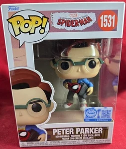 Funko exclusivo de Peter Parker Entertainment Earth # 1531 (nuevo en caja) con protector pop - Imagen 1 de 1