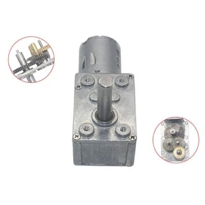 Schneckengetriebe Motor DC 6V 12V 24V Hohes Drehmoment Getriebemotor 6-210RPM - Bild 1 von 8