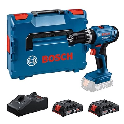 Trapano Bosch GSB 18V-25 avvitatore a percussione con valigetta 2 batterie 2ah - Immagine 1 di 4