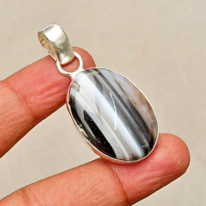 Ciondolo gioiello in argento sterling 925 fatto a mano con pietra preziosa... - Foto 1 di 7