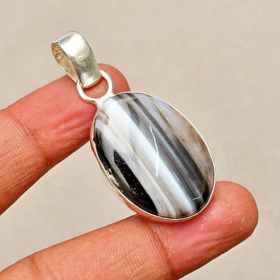 Ciondolo gioiello in argento sterling 925 fatto a mano con pietra preziosa... - Immagine 1 di 4