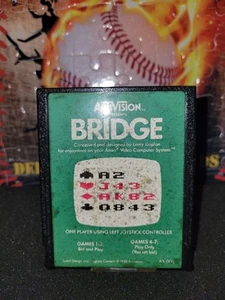Bridge (Atari 2600, 1980) nur authentischer Spielwagen - getestet und funktionsfähig - Bild 1 von 2