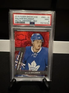 2016 Fleer Showcase Metal Universe RED PMG William Nylander - PSA 9 - /150 - Picture 1 of 1