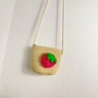 Strawberry Crossbody Bag Straw Mini Coin Purse New Handbags  Kids Girls