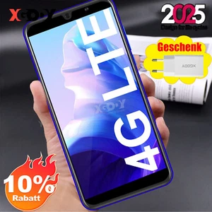 2024 Neu 4G Dual SIM Smartphone Ohne Vertrag Android NEU Handy Quad Core 16GB DE - Bild 1 von 17