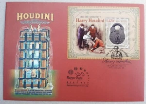 HUNGARY 2024 Harry Houdini 150th Anniv. - FDC - Picture 1 of 1
