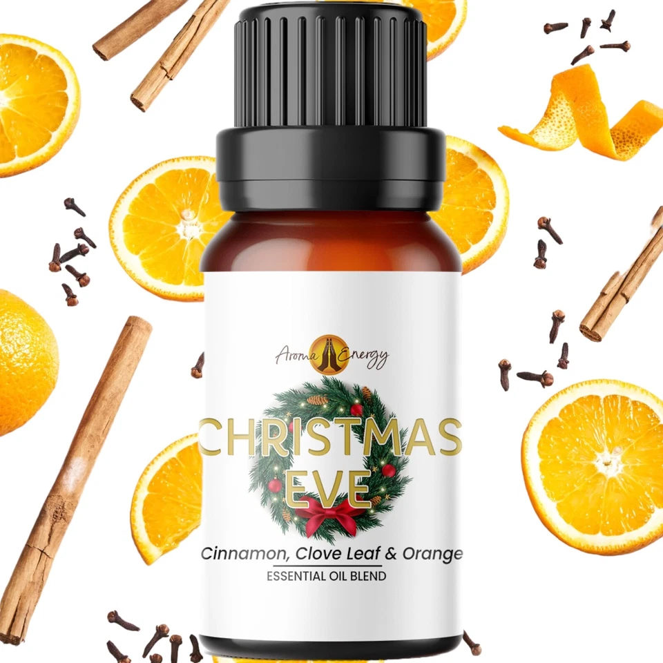 Christmas Eve Essential Oil Blend | Cinnamon, Clove & Orange | Christmas Oils - Image 1 of 4