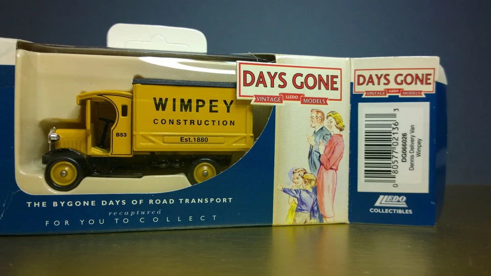 Dennis Delivery Van - Lledo Model, Various Finish, Days Gone, Original Box - Image 1 of 1
