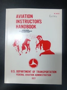 1977 Aviation Instructors Handbook Department of Transportation FAA Pub. (C) - Picture 1 of 4