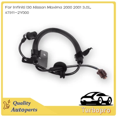 Sensores de velocidad de rueda ABS delanteros izquierdos para Infiniti I30 Nissan Máxima 2000 2001 3,0 L Foto 1 de 4