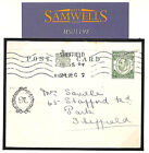 MS1198 1912 GB POSTAL STATIONERY *Downey*Card Reply Half *Sheffield* Yorks CP61