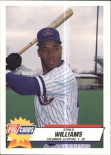 1993 Columbus Clippers Fleer/ProCards #1125 Gerald Williams