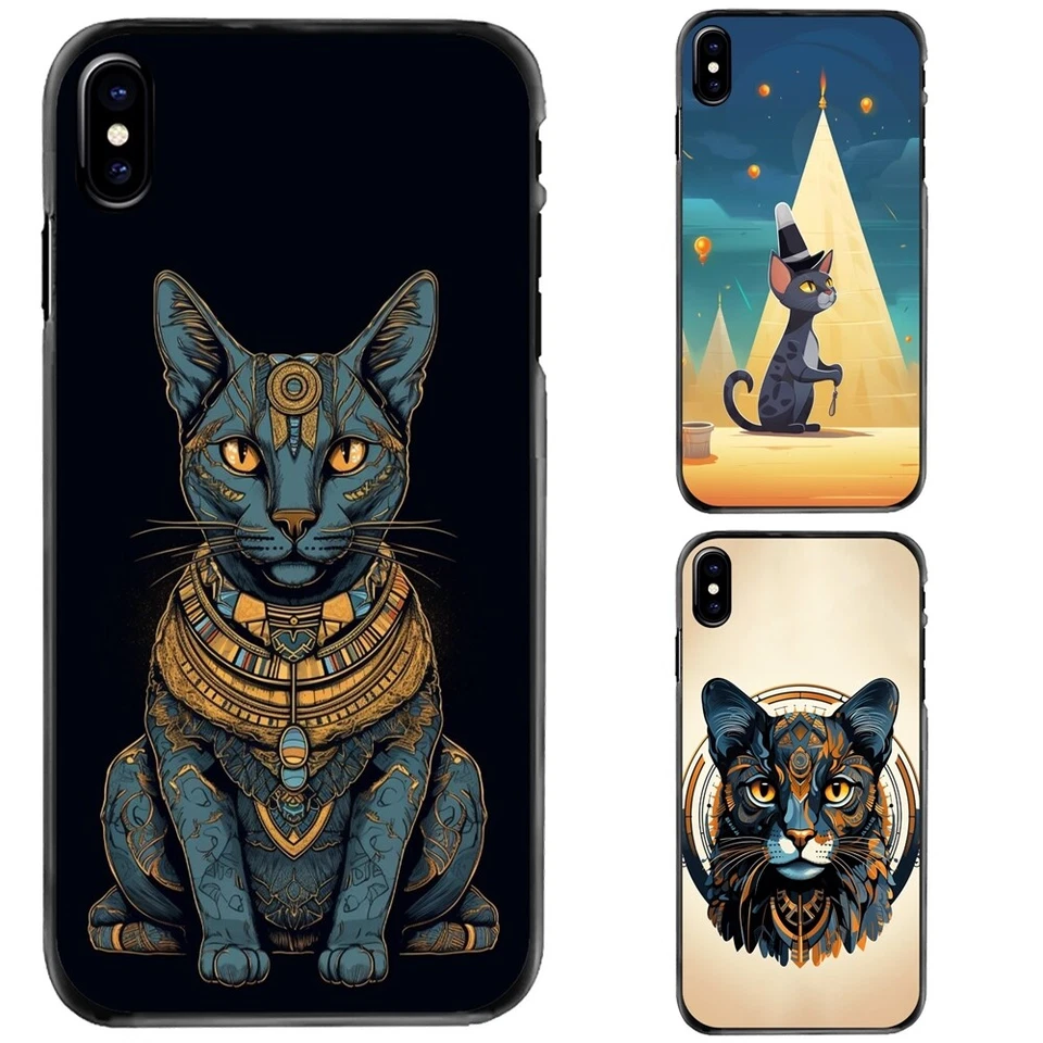Cartoon Egyptian Mau For Google Pixel 6 6A 7 7A 8 Pro Anti-fall Cover - Image 1 of 4