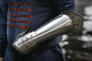 Mittelalterliche Single Bracer Gothic Rüstung für Fantasy Knight Dark Souls Cosplay GESCHENK - Bild 1 von 5