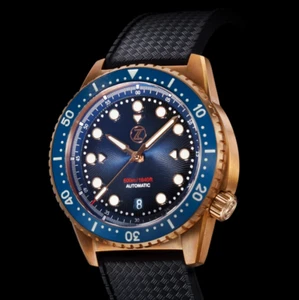 Zelos Mako V2, 40mm Auto', Bronze, Number 2 of a 100 run, Swiss Sellita SW200. - Picture 1 of 24
