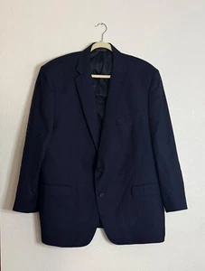 Blazer Chaqueta Deportiva Ralph Lauren Para Hombre Formal Azul Marino Mezcla Lana Talla 48L - Imagen 1 de 14