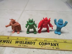VTG 1980's Transformers Decoys and Pencil Toppers Lot Muscle Men Dragon Robot - Picture 1 of 4