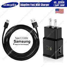 For Samsung Android Adaptive Fast Charger Kit with USB C/Type C Cable Wall Block