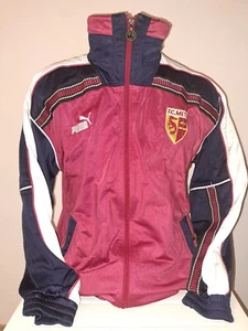 Vintage Tracksuit FC METZ 90S puma  S redblack - Picture 1 of 2