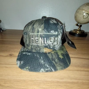 Men's Mossy Oak Break-Up Camo Camouflage Hunting Cap Hat. Mesh Back adjustable - Picture 1 of 4
