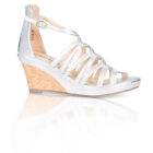 Summer Platform Wedge Holiday Women's Sandals Cut Out Gladiator Shoes
