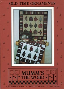 OLD TIME ORNAMENTS Quilt Pattern - Mumm's The Word by Debbie Mumm CHRISTMAS - Picture 1 of 3