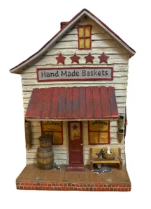 The Country House Rustic Barn Store LIGHTED HOUSE Primitive Needs Light - Picture 1 of 6