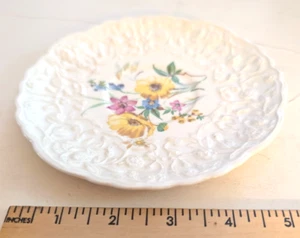 Pope Gosser china plate rose point - Picture 1 of 3
