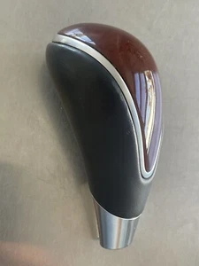 2009 2010 2011 2012 2013 2014 HYUNDAI GENESIS LEATHER SHIFT KNOB INSERT TYPE OEM - Bild 1 von 24