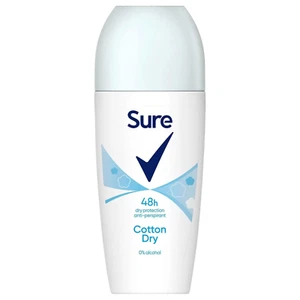 Sure Women Roll On Cotton Dry AntiPerspirant Deodorant 48Hrs Protection - 50ml - Picture 1 of 6