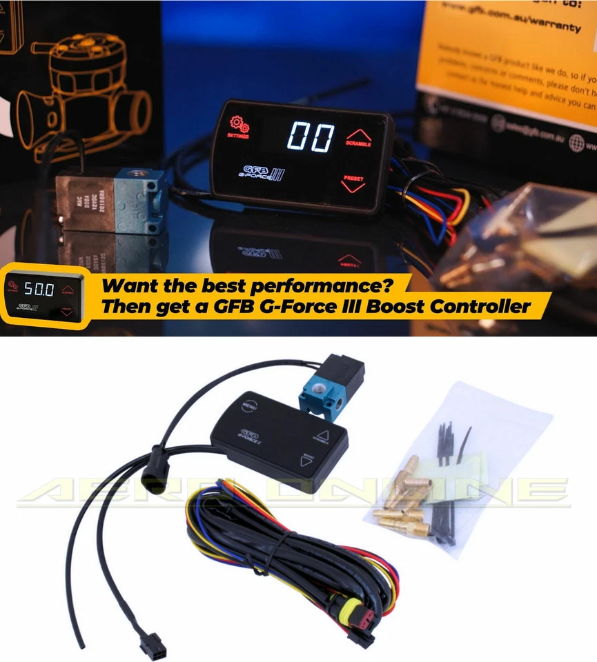 GFB G-Force 3 Electronic BOOST CONTROLLER - 3005 (Fits: Turbo Petrol Vehicles) - Image 1 of 1