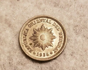 Münze Uruguay 2 Centesimo 1936 - Bild 1 von 3