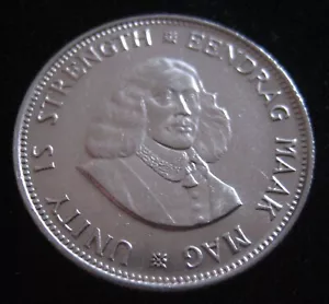 MDS SÜDAFRIKA SOUTH AFRICA 20 CENTS 1964 "JAN VAN RIEBEECK", SILBER #U - Bild 1 von 2