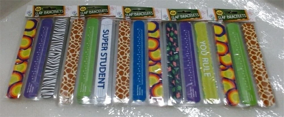 Pulseiras de tapa 8" quantidade - 15 cores sortidas - Imagem 1 de 1