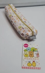 Nuevo con etiquetas Bolsa de lápiz delgada San-X SumikkoGurashi Ebifurai Go Shopping blanca - Imagen 1 de 10