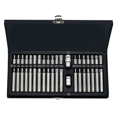 Draper Expert 40 Piece Mechanics Tx-Star/Torx/Hex/XZN/Spline Bit Set with Case - Image 1 of 3