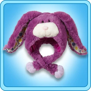 Auténtica Almohada Mascotas Conejo Sombrero Púrpura Peluche Juguete Regalo - Imagen 1 de 1