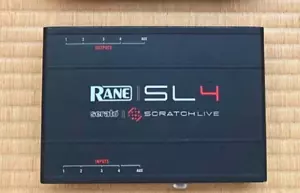 RANE SCRATCH LIVE SL4 Digital DJ System Audio Interface Serato DVS Japan - Picture 1 of 1