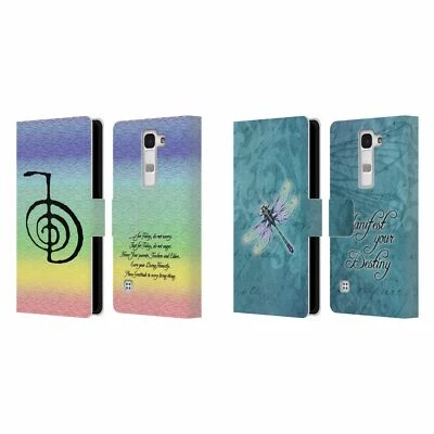 BRIGID ASHWOOD INSPIRATIONAL LEATHER BOOK WALLET CASE COVER FOR LG PHONES 2 - Image 1 of 4